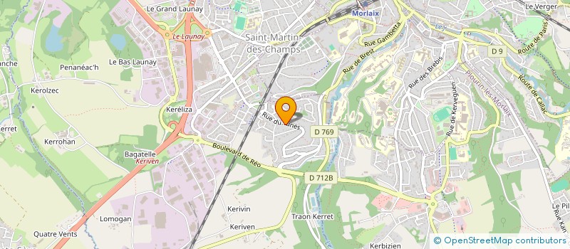 localisation de l'entreprise INFINITY YACHT  SAINT-MARTIN-DES-CHAMPS