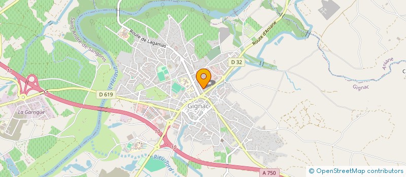 localisation de l'entreprise INFINITY YACHT  GIGNAC