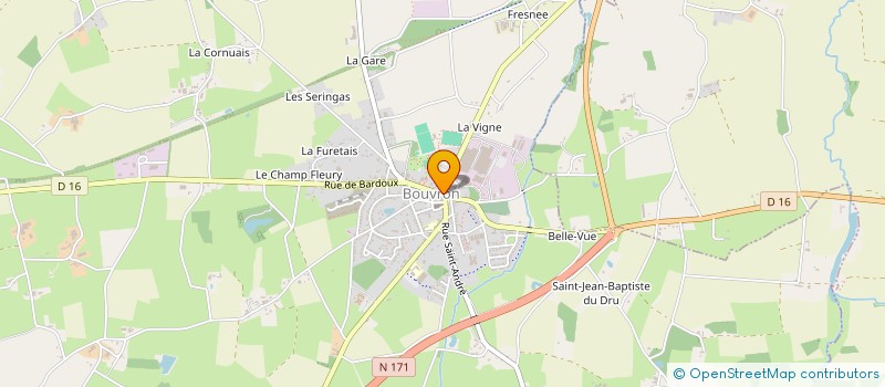 localisation de l'entreprise INFINIWORK  BOUVRON