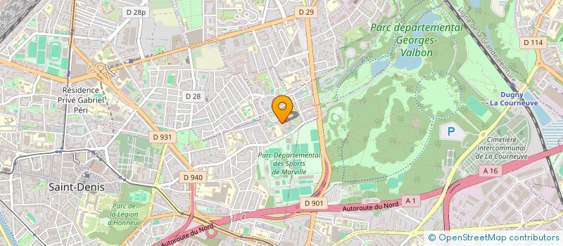 localisation de l'entreprise INFINTY RH  SAINT-DENIS