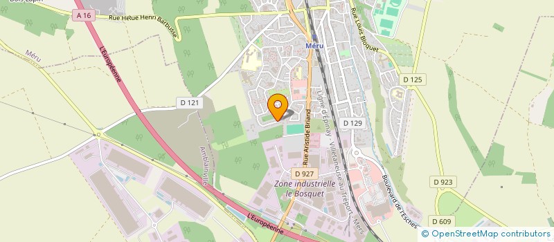 localisation de l'entreprise INFINY SCI  MERU