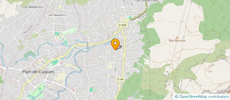 localisation de l'entreprise INFINYSKIN  ALLAUCH