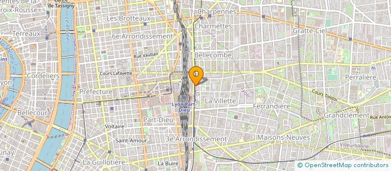 localisation de l'entreprise INFIOS FRANCE  LYON