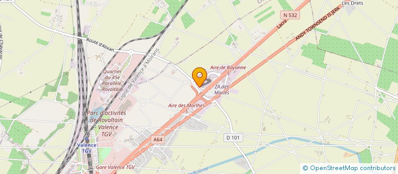 localisation de l'entreprise INFIP - INSTITUT NATIONAL DE FORMATION EN IMMOBILIER ET PERFORMANCE à ALIXAN