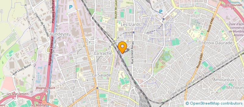 localisation de l'entreprise INFIPASS1 à TOULOUSE