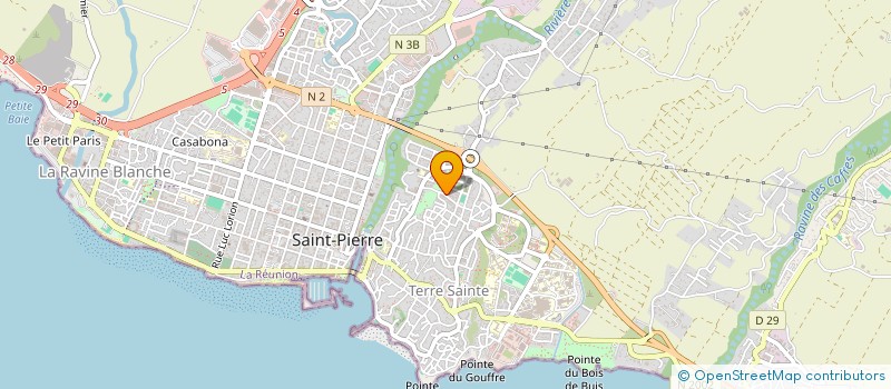 localisation de l'entreprise INFIRMIERE LIBERALE STOMATHERAPEUTE à SAINT-PIERRE