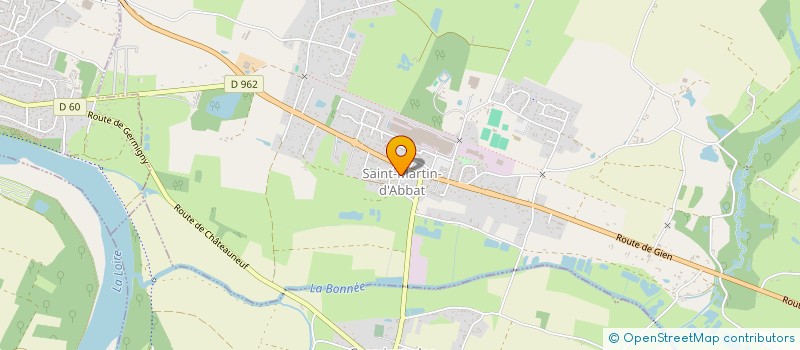 localisation de l'entreprise INFIRMIERES ABBATIENNES à SAINT-MARTIN-D'ABBAT