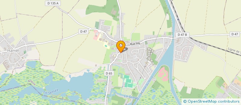 localisation de l'entreprise INFIRMIERES DE LA SENSEE  ARLEUX