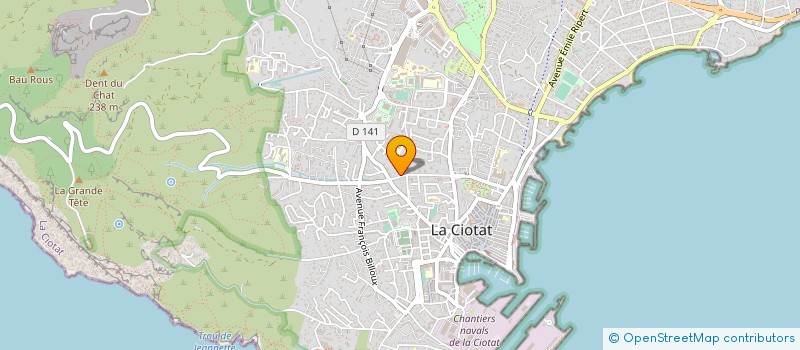 localisation de l'entreprise INFIRMIERES LA CIOTAT à LA CIOTAT