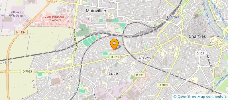 localisation de l'entreprise INFIRMIERES LUCEENNES à LUCE