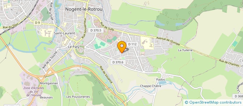 localisation de l'entreprise INFIRMIERS DU PLATEAU SAINT JEAN - SCP à NOGENT-LE-ROTROU