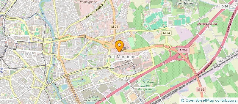 localisation de l'entreprise INFISSIA  MONTPELLIER