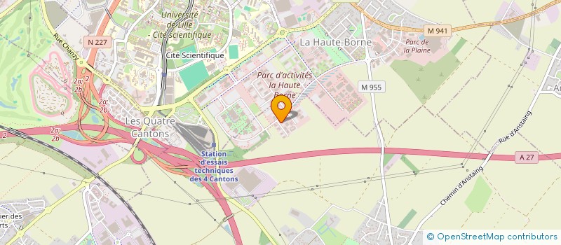 localisation de l'entreprise INFITEX à HEM