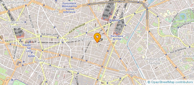 localisation de l'entreprise INFLEXION GENERATION GRAVITATION  PARIS