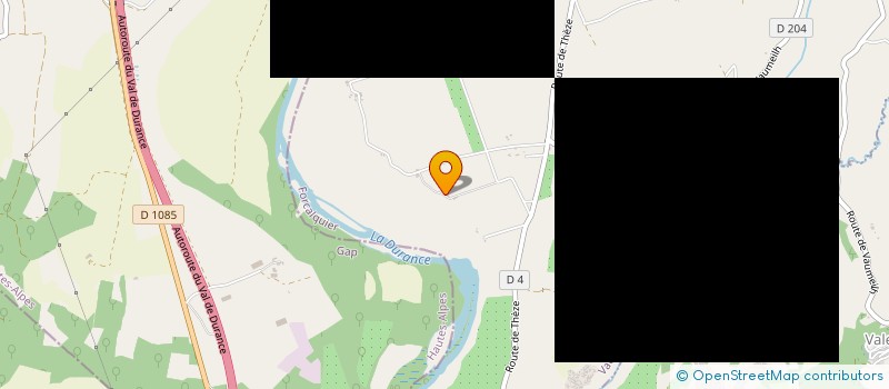 localisation de l'entreprise INFLEXO HOLDING  VAUMEILH