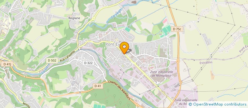 localisation de l'entreprise INFLORESCENCE  PONT-EVEQUE