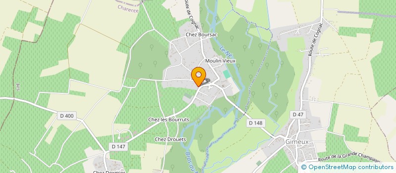 localisation de l'entreprise INFLORESCENCE à ARS