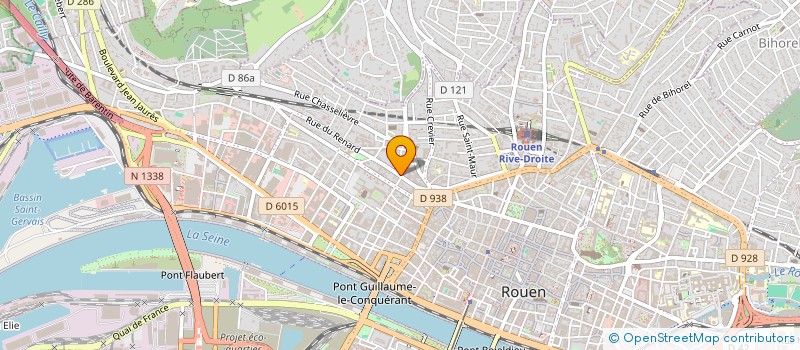 localisation de l'entreprise INFLOWBAND à ROUEN