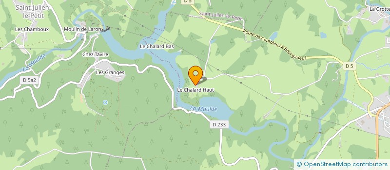 localisation de l'entreprise INFLU à PEYRAT-LE-CHATEAU