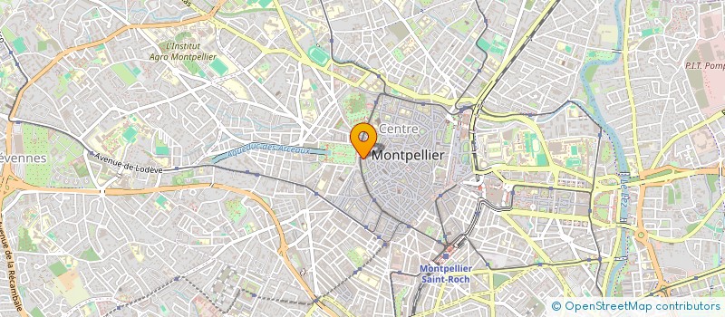 localisation de l'entreprise INFLUENCE à MONTPELLIER