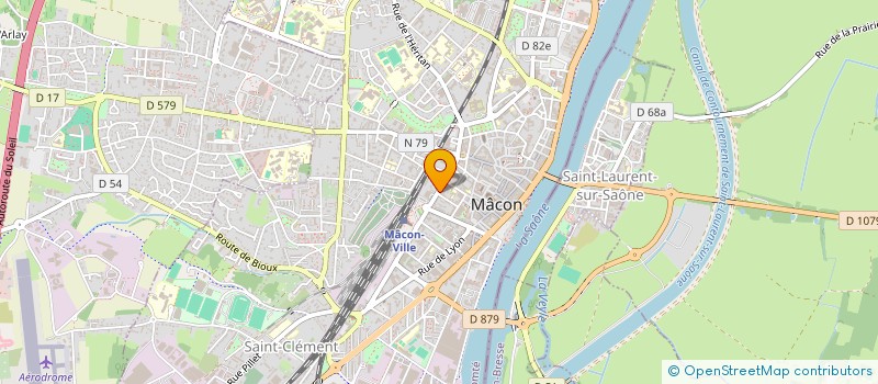 localisation de l'entreprise INFLUENCE BEAUTE à MACON