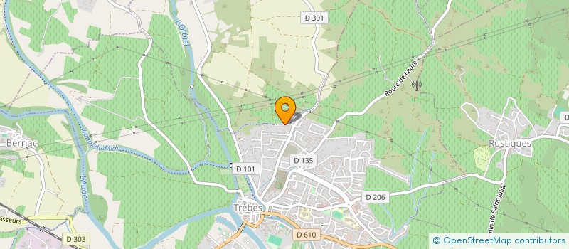 localisation de l'entreprise INFLUENCE ENERGIE à TREBES