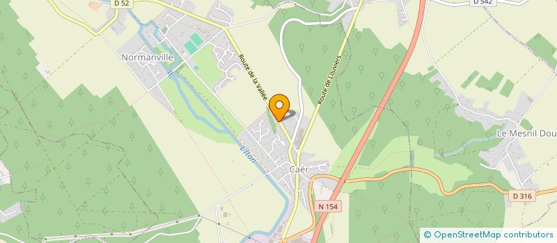 localisation de l'entreprise INFLUENCE ENERGIES  NORMANVILLE