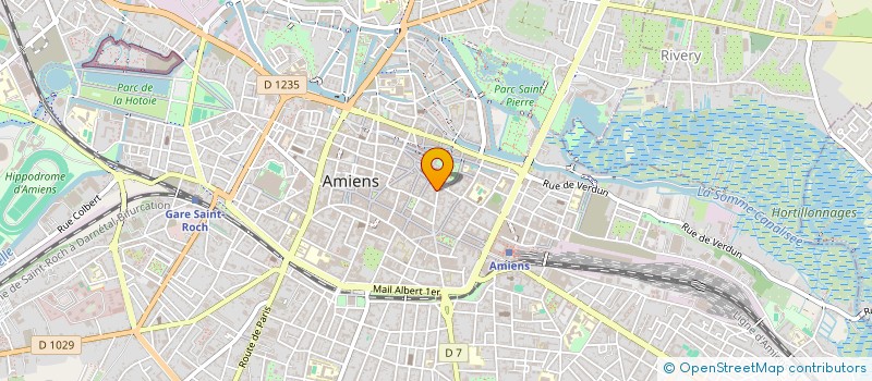 localisation de l'entreprise INFLUENCE NO SIZE  AMIENS