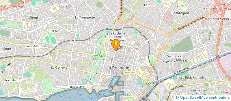 localisation de l'entreprise INFLUENCE'S MEN à LA ROCHELLE