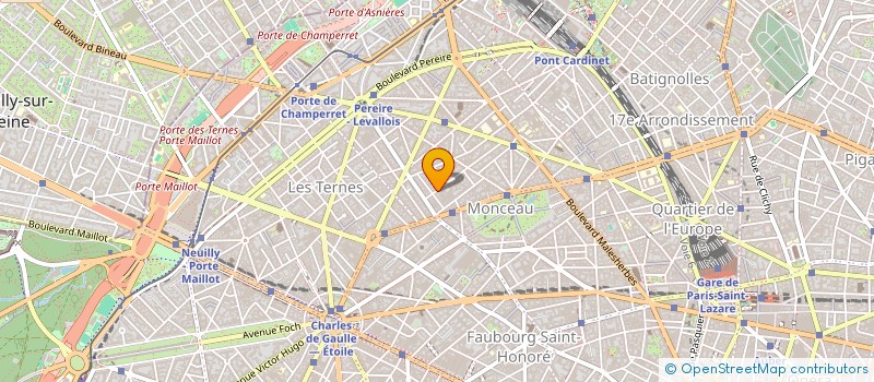 localisation de l'entreprise INFLUENCE & STRATEGIE à PARIS