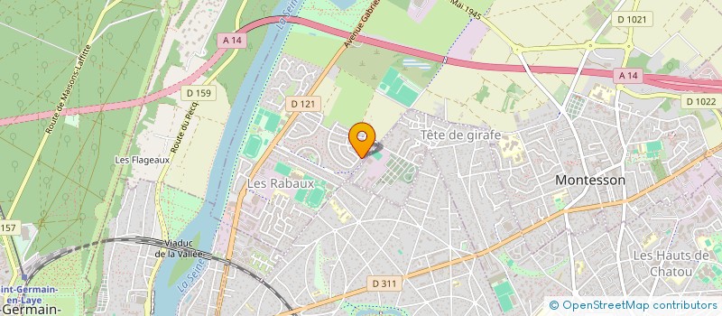 localisation de l'entreprise INFLUENCESVIDEOS  MONTESSON