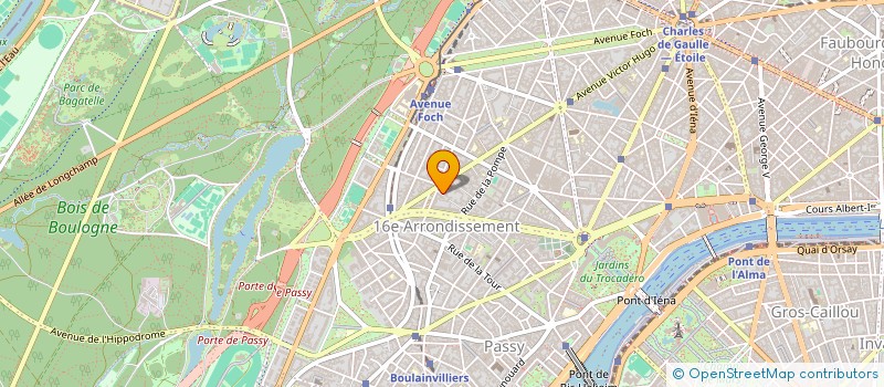 localisation de l'entreprise INFLUSENS BY T&A  PARIS