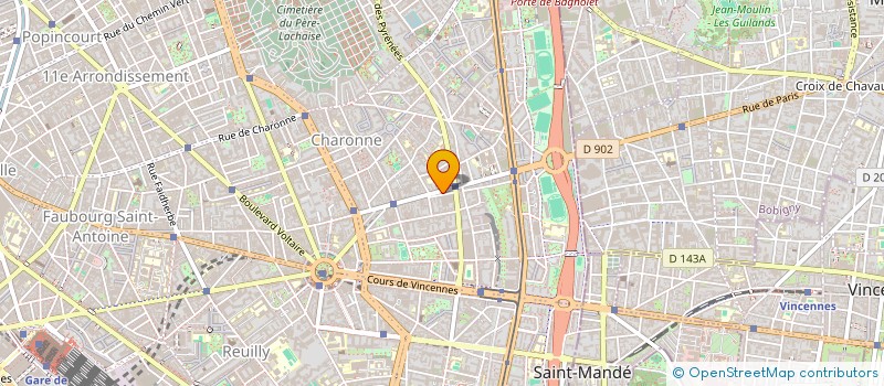 localisation de l'entreprise INFO 2020  PARIS