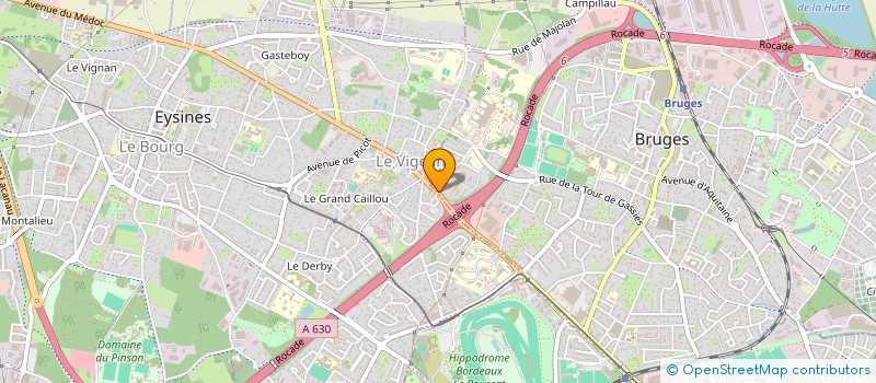 localisation de l'entreprise INFO 3  BRUGES