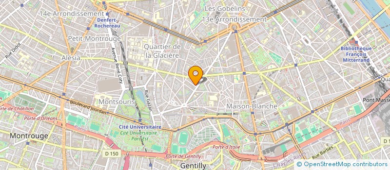 localisation de l'entreprise INFO'COM-CGT CSTP  PARIS