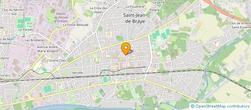 localisation de l'entreprise INFO-DES à SAINT-JEAN-DE-BRAYE