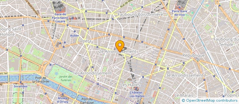 localisation de l'entreprise INFO FACTORY à PARIS