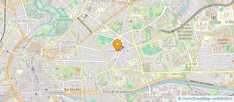 localisation de l'entreprise INFO FESTIVAL  RENNES