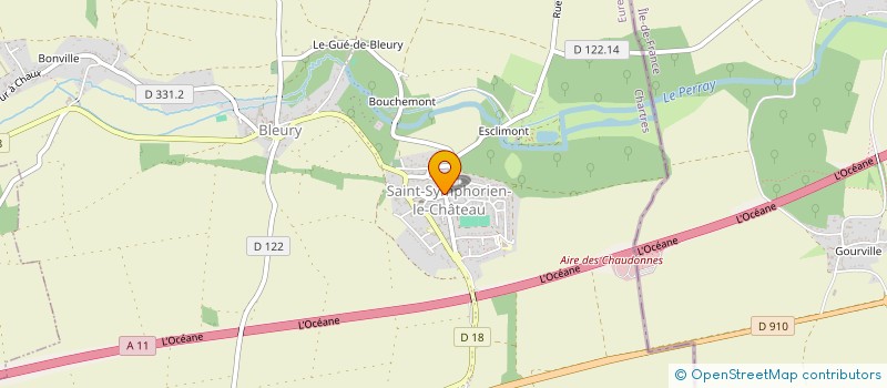 localisation de l'entreprise INFO LOCALE à AUNEAU-BLEURY-SAINT-SYMPHORIEN