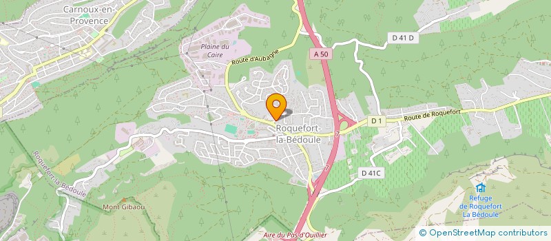 localisation de l'entreprise INFO MUSIC  ROQUEFORT-LA-BEDOULE