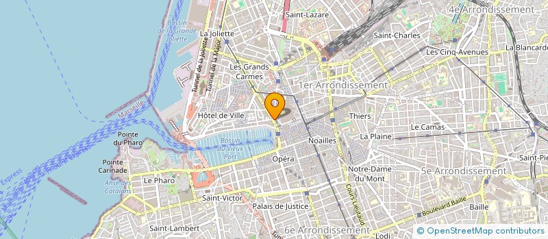 localisation de l'entreprise INFO NET à MARSEILLE