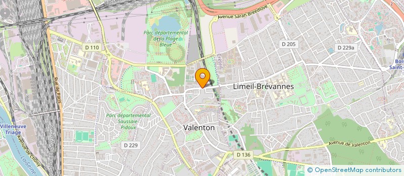localisation de l'entreprise INFO PACK à VALENTON