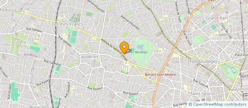 localisation de l'entreprise INFO PEINTURE à BORDEAUX