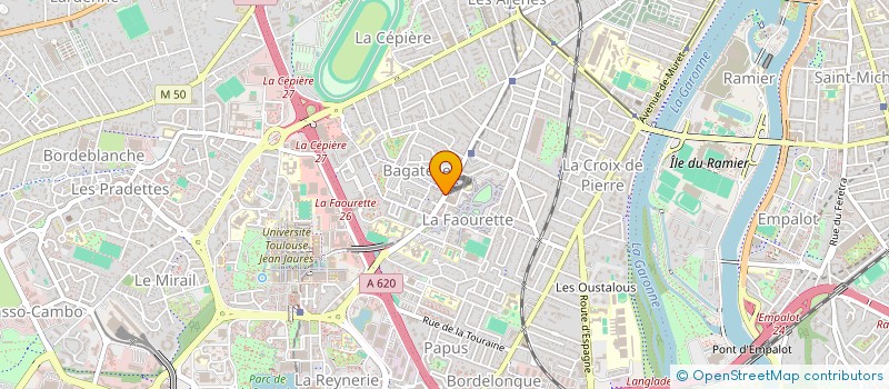 localisation de l'entreprise INFO PHONE à TOULOUSE
