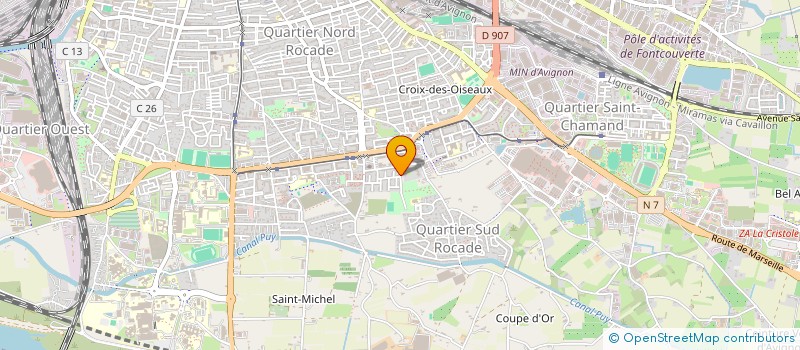 localisation de l'entreprise INFO PLUS  AVIGNON