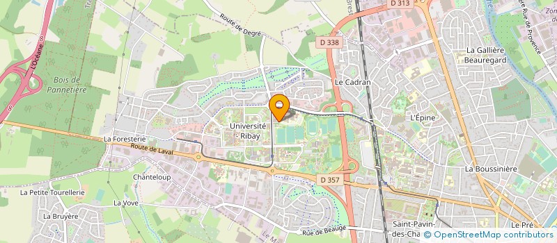 localisation de l'entreprise INFO PRE à LE MANS