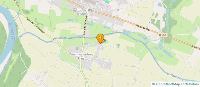 localisation de l'entreprise INFO-RADAR LOIRET à GERMIGNY-DES-PRES