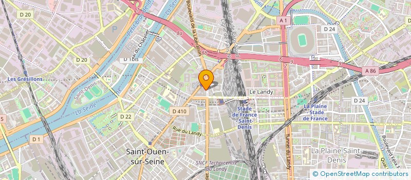 localisation de l'entreprise INFO-SALONS à SAINT-DENIS