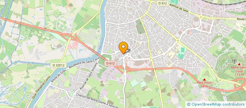 localisation de l'entreprise INFO SOLUTIONS à AGDE