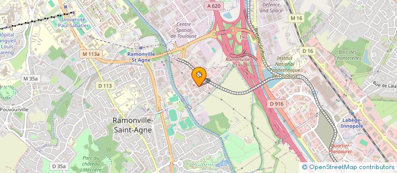 localisation de l'entreprise INFO TELEC SERVICES à RAMONVILLE-SAINT-AGNE